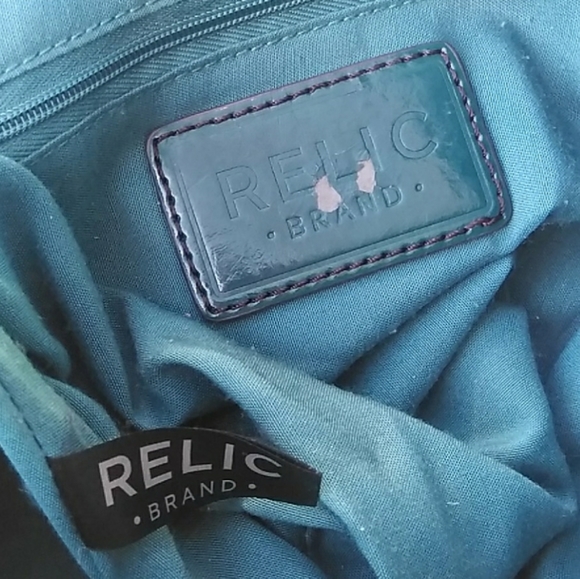 Relic By Fossil Handbag Purse Tote TEAL Green - Picture 8 of 8